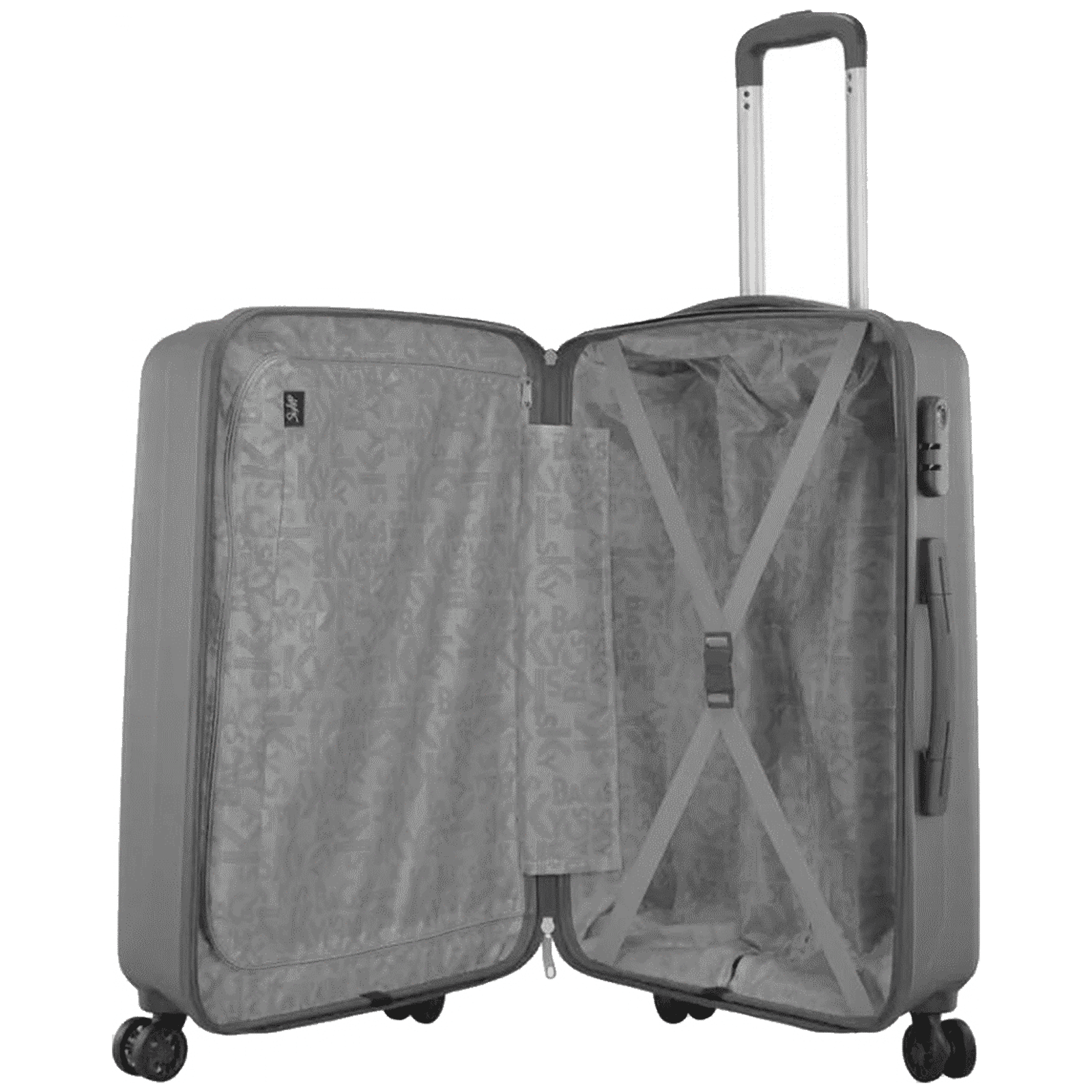 Buy VIP Salsa 55 Litres Polypropylene Trolley Bag (2 Compartments, 994.